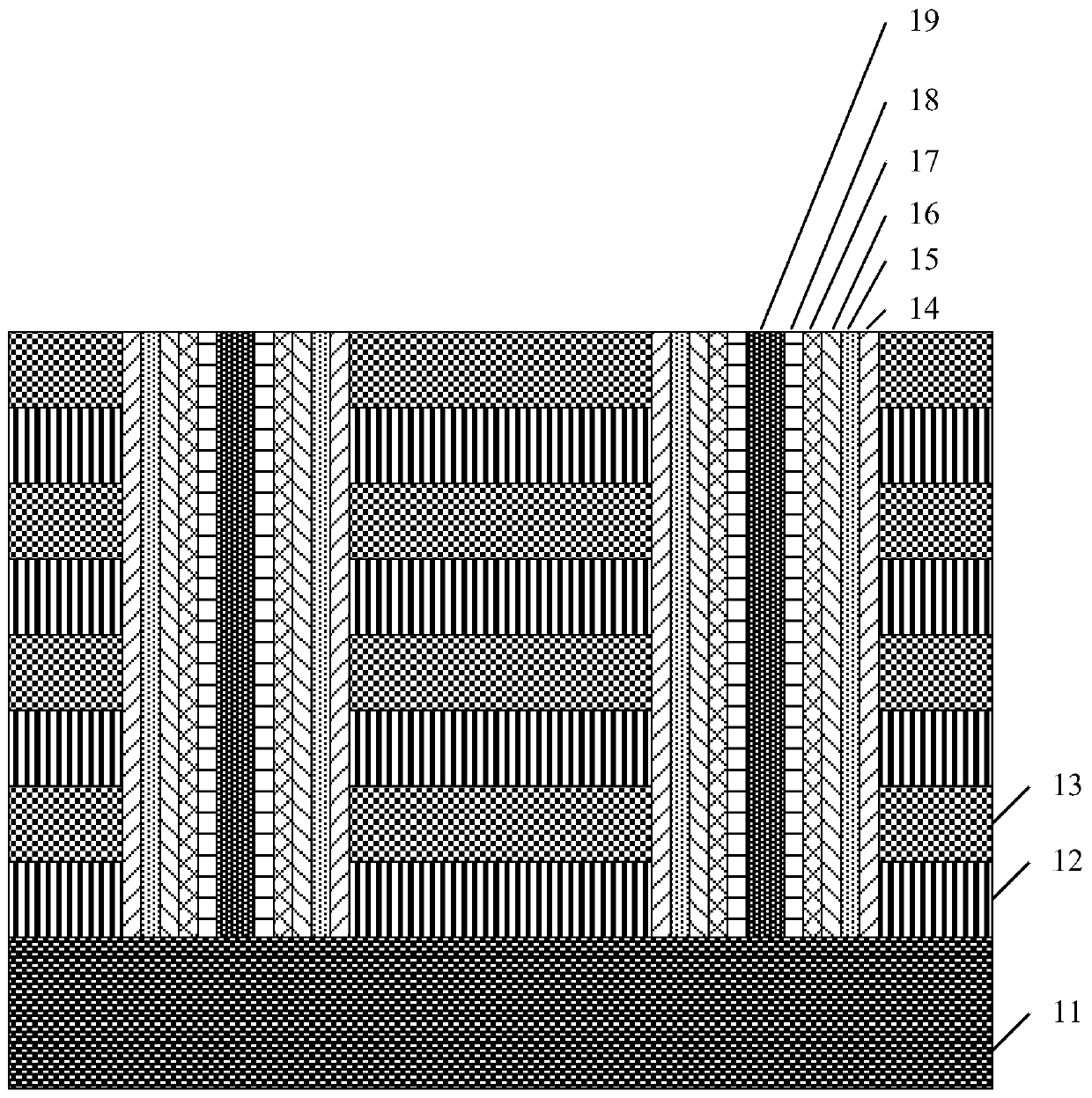 Three-dimensional NAND type ferroelectric memory, manufacturing method and operation method