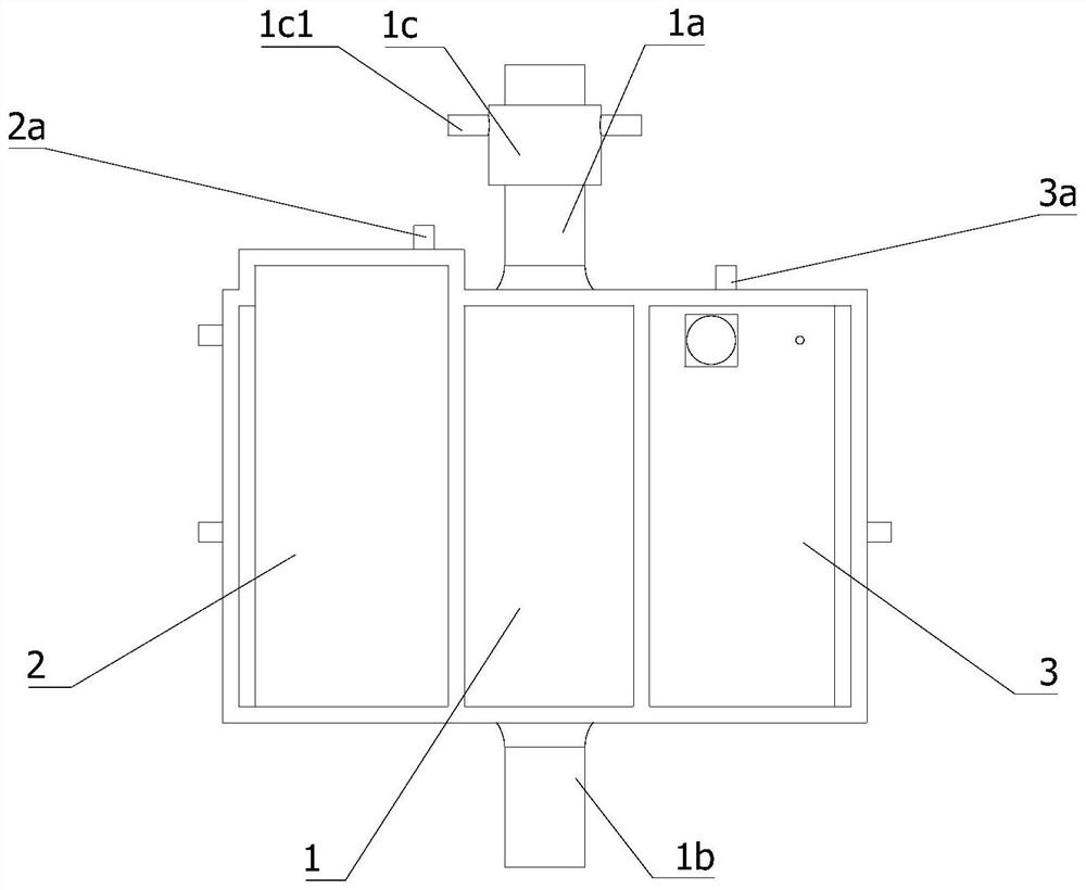 Sewage filtering equipment based on microbial reaction