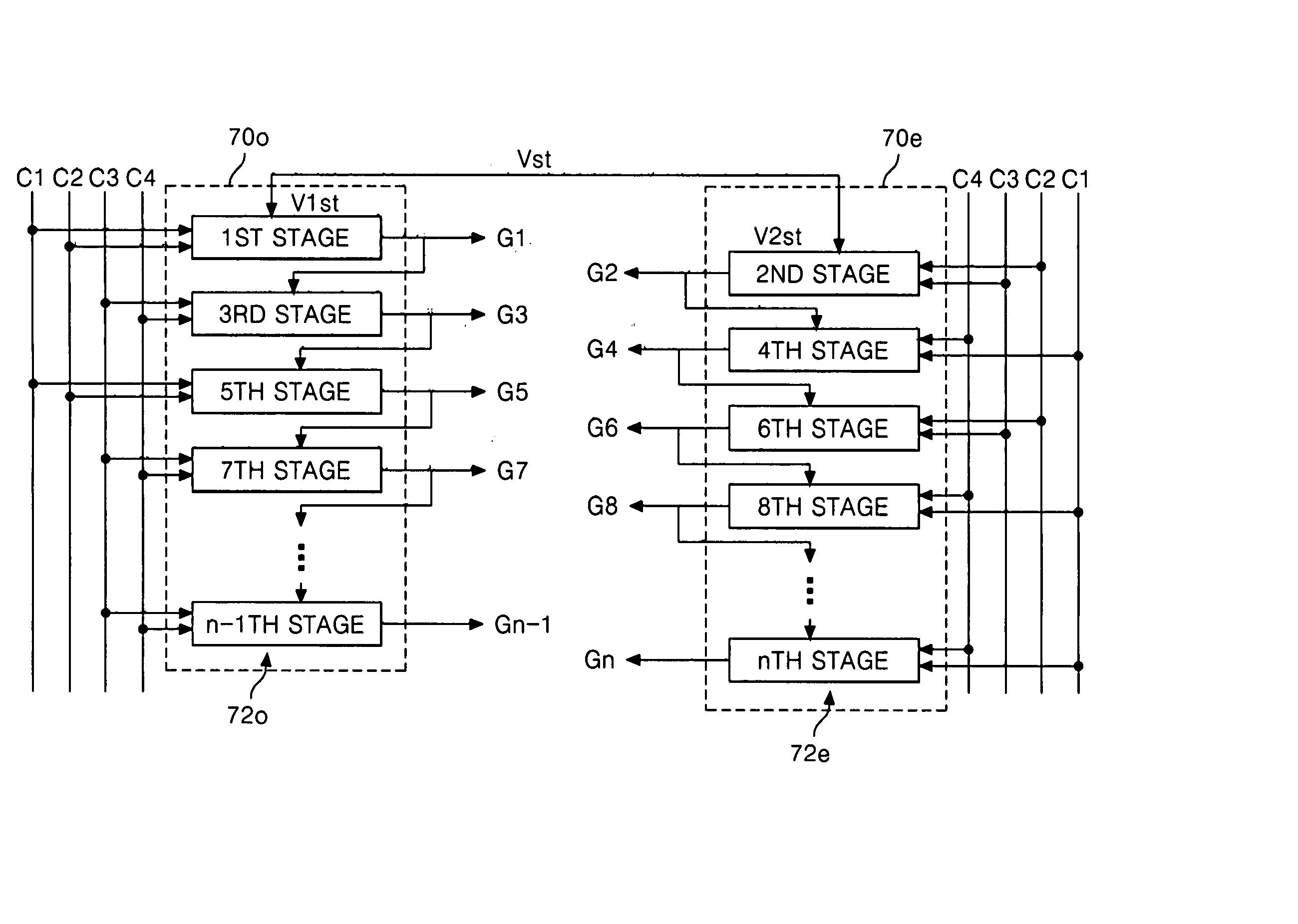 Liquid crystal display panel with built-in driving circuit