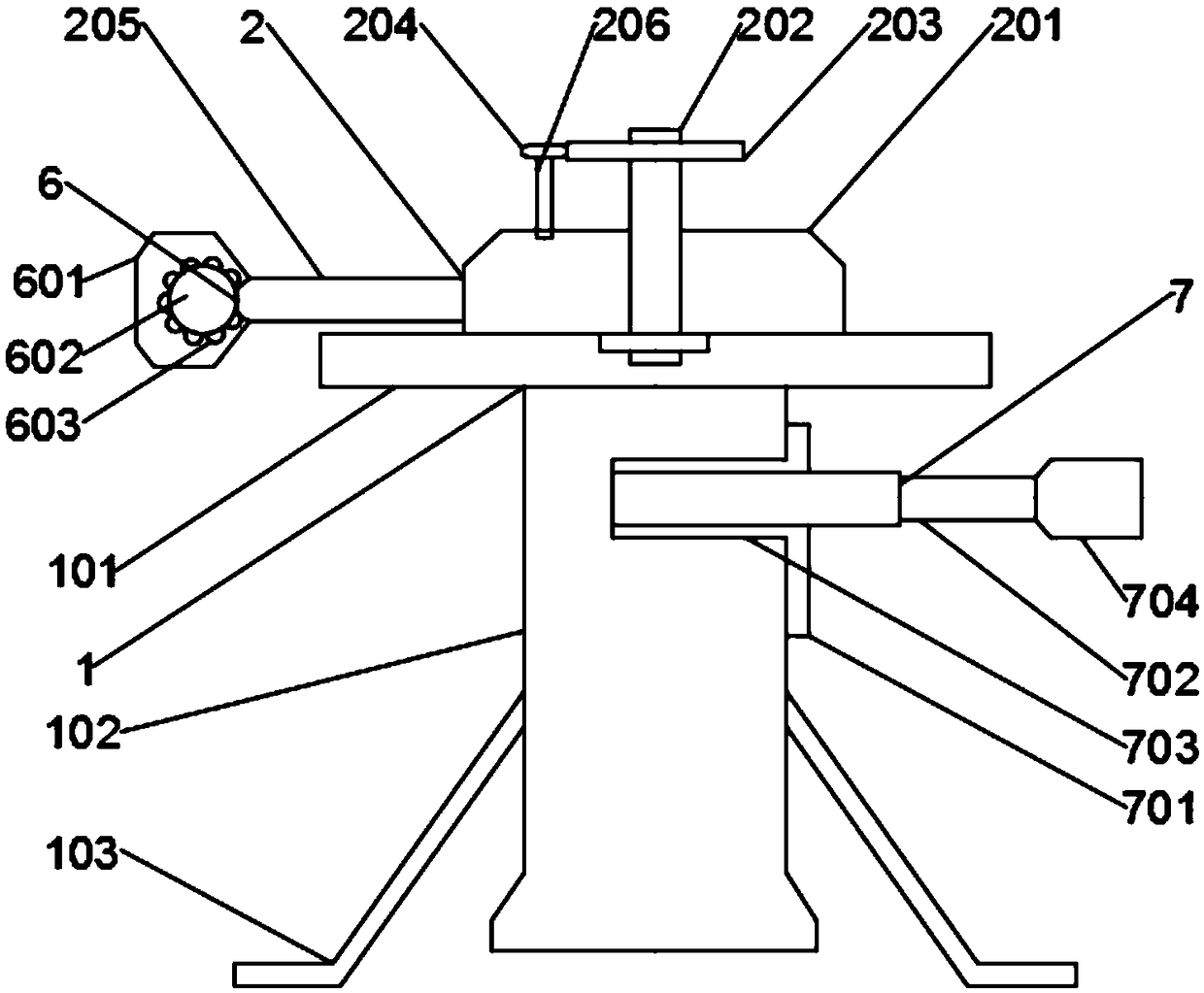 Long distance vehicle dispatching guiding device based on Beidou navigation technology