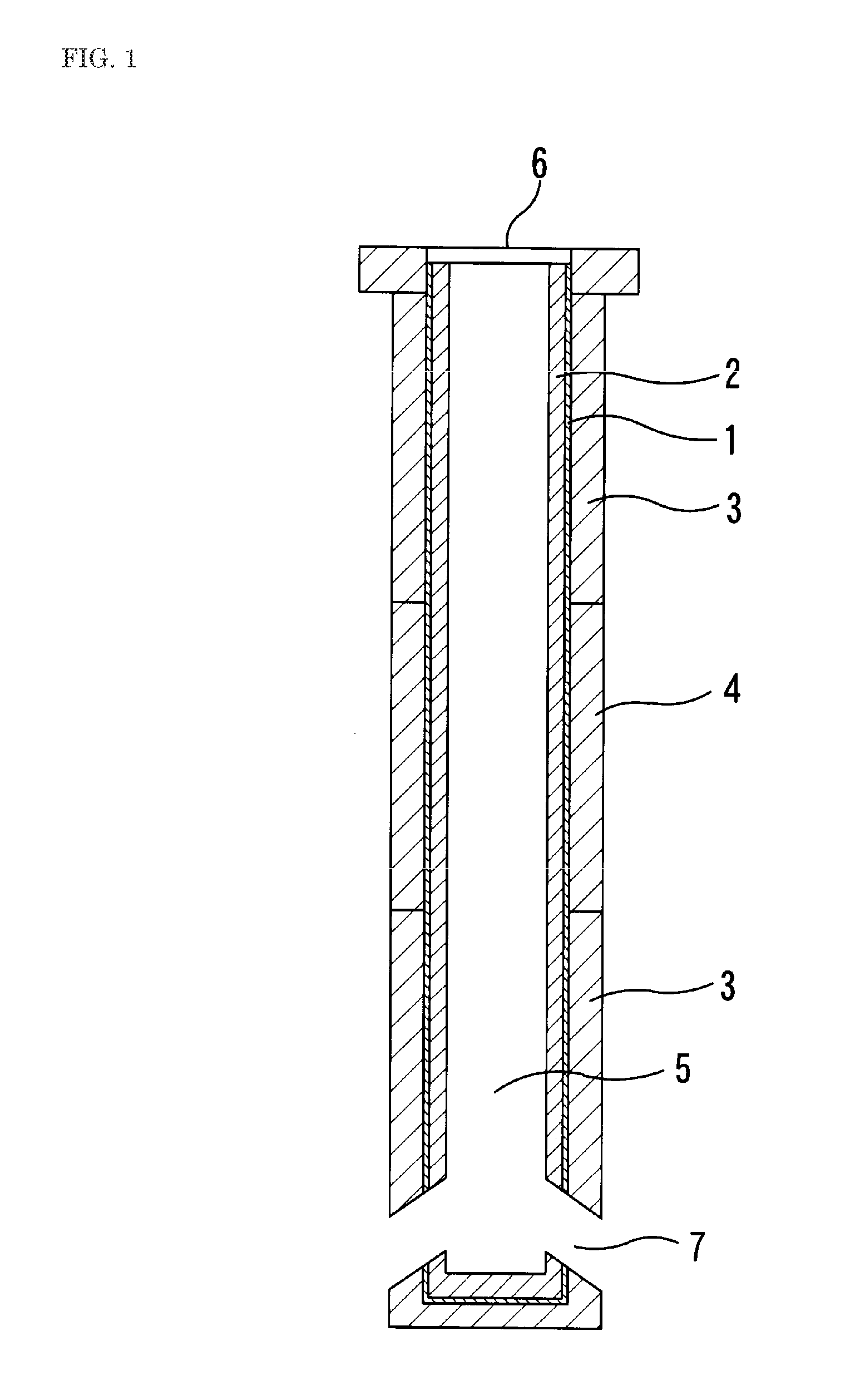 Refractory material for nozzle for use in continuous casting, and continuous casting nozzle