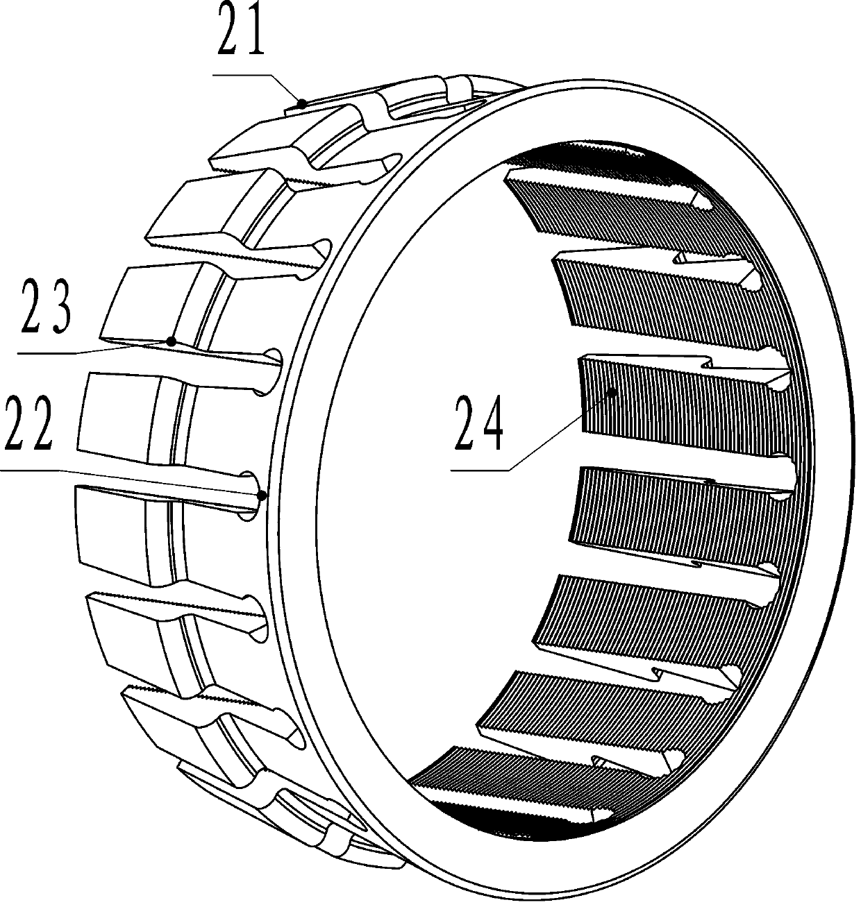 Underwater pipe connecting device