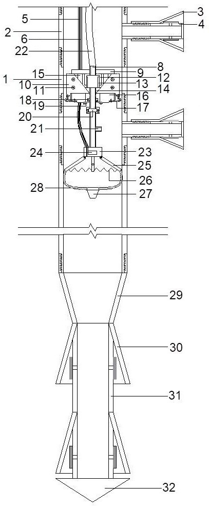 A distributed grouting system for cast-in-place piles