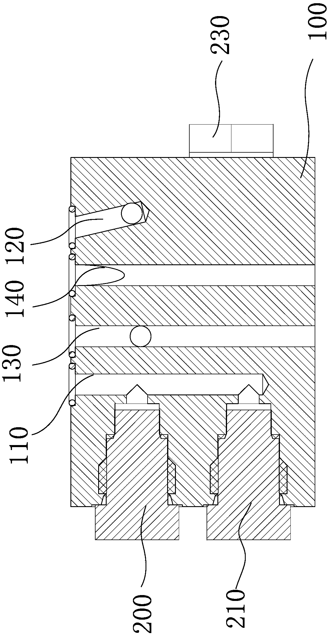 A bridge rectifier valve