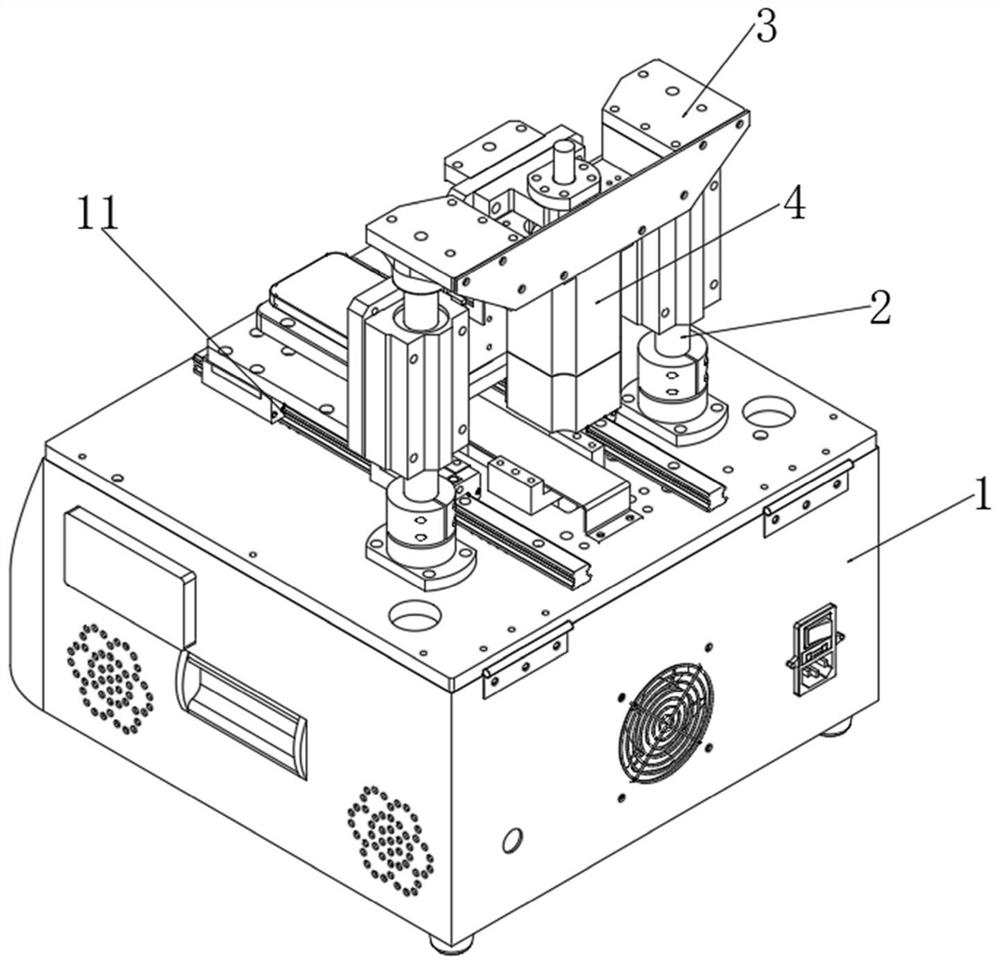 Film rolling device for intelligent blackboard display screen and working method of film rolling device