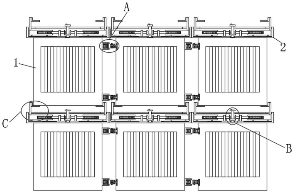 Combined air conditioning unit convenient to assemble