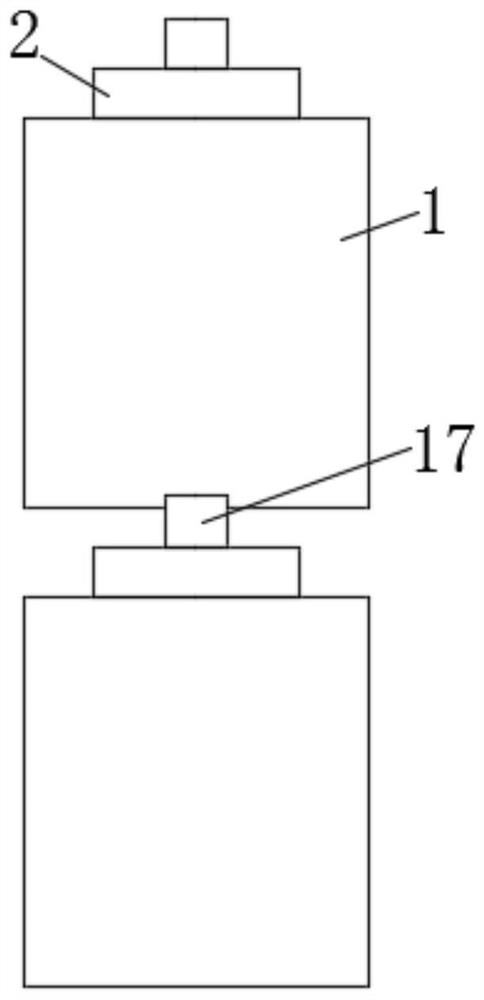 Combined air conditioning unit convenient to assemble