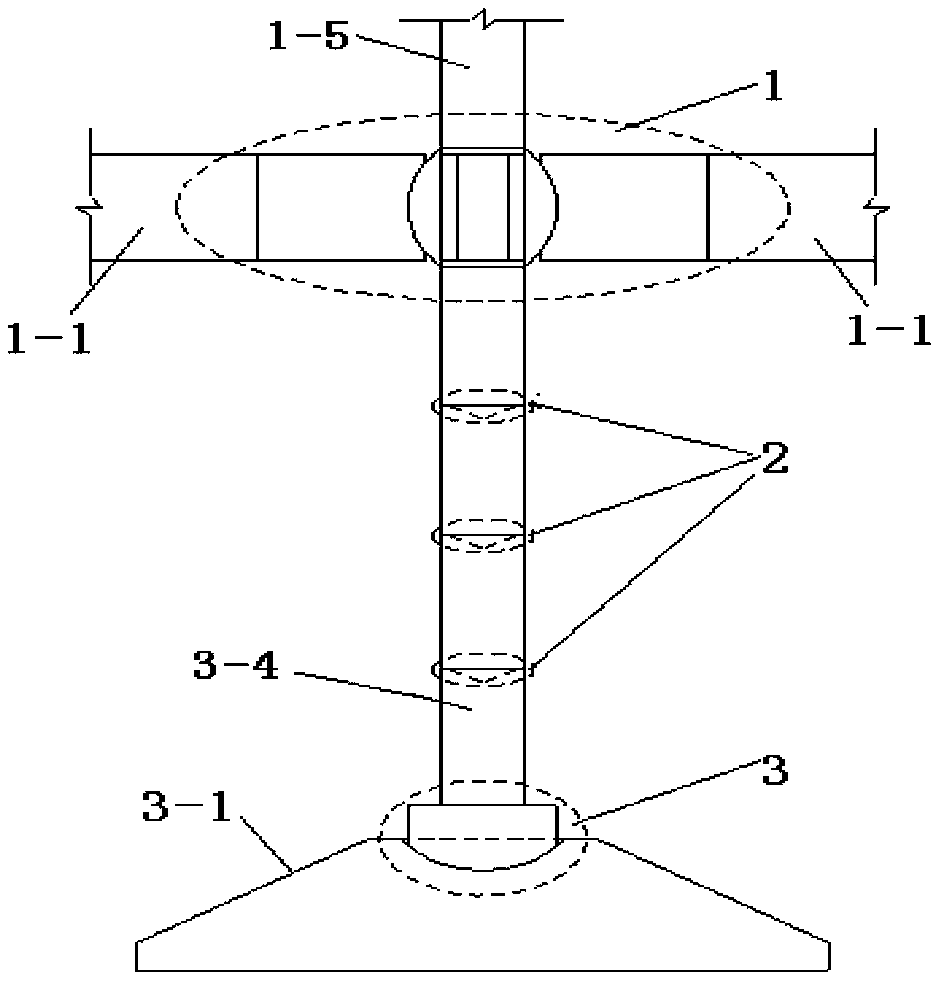 Prestress assembly frame structure