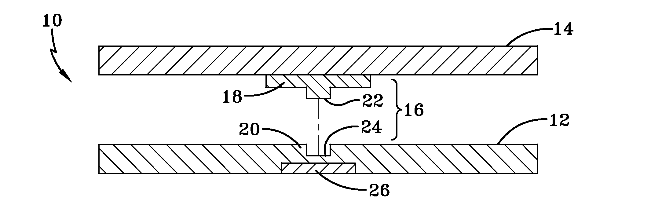 Plotting board with magnetic pivot