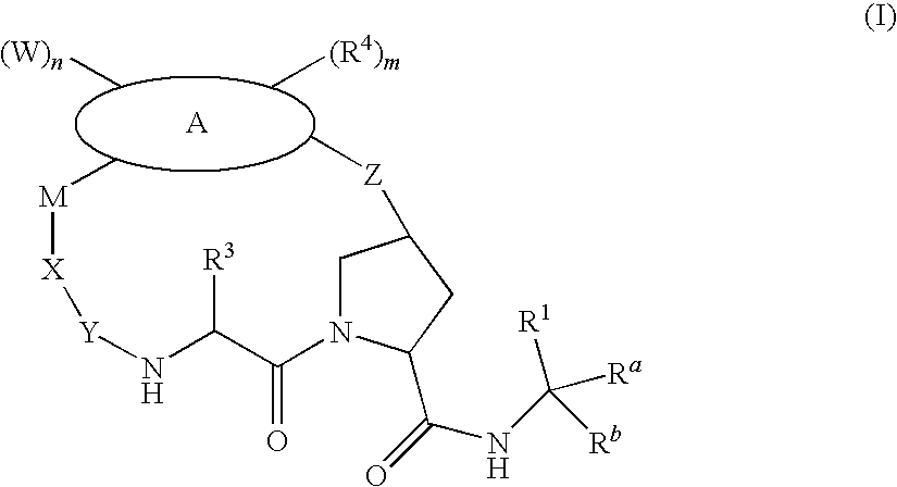 Macrocyclic compounds as antiviral agents