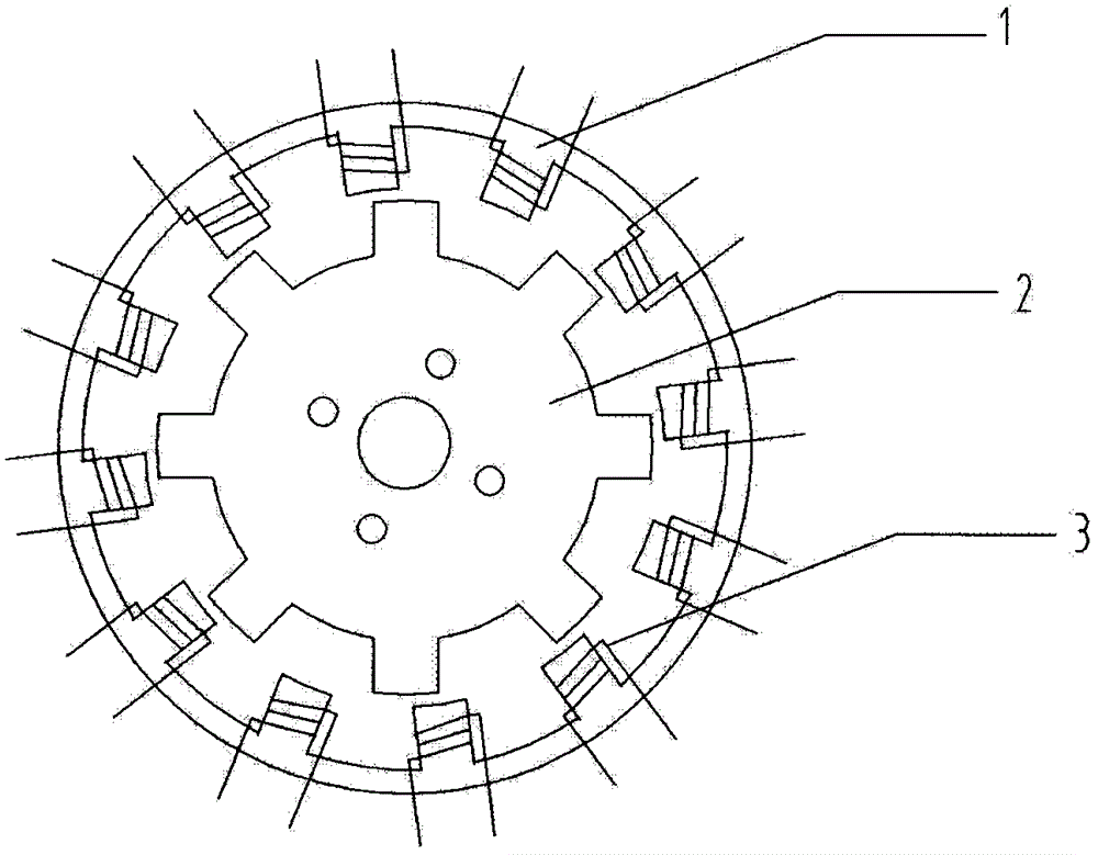 Driving technique for inner motor of switched reluctance drive (SRD) hub