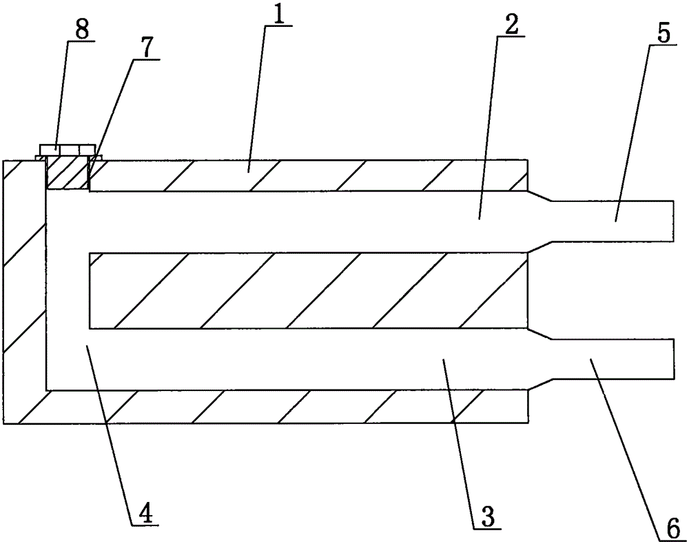 Heat resisting device for copper part welding