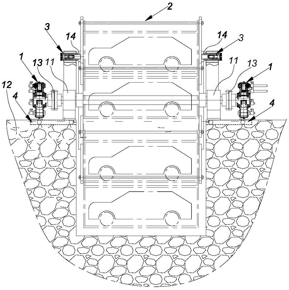 Hydraulic rotary three-dimensional garage