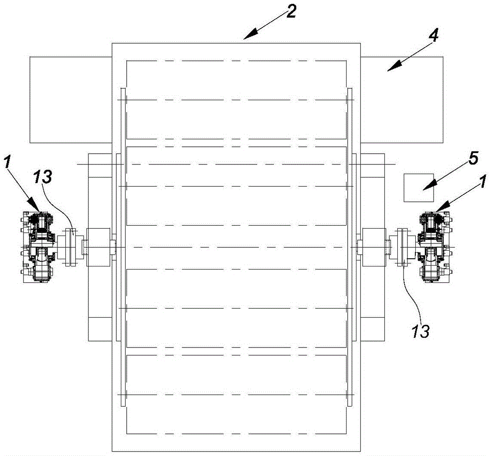 Hydraulic rotary three-dimensional garage