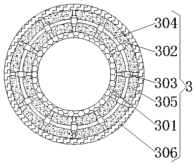 Reinforced hybrid composite explosion-proof cylinder