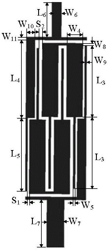Double-band filter antenna with anti-interference feature