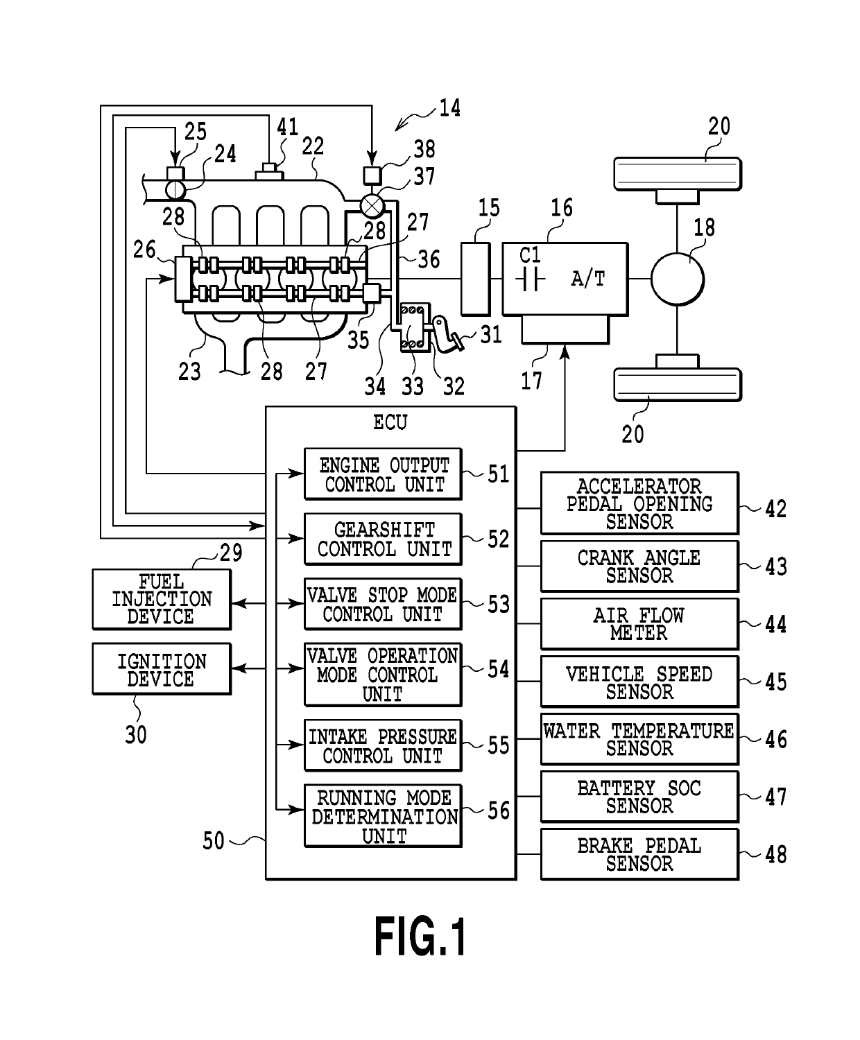 Control apparatus for vehicle