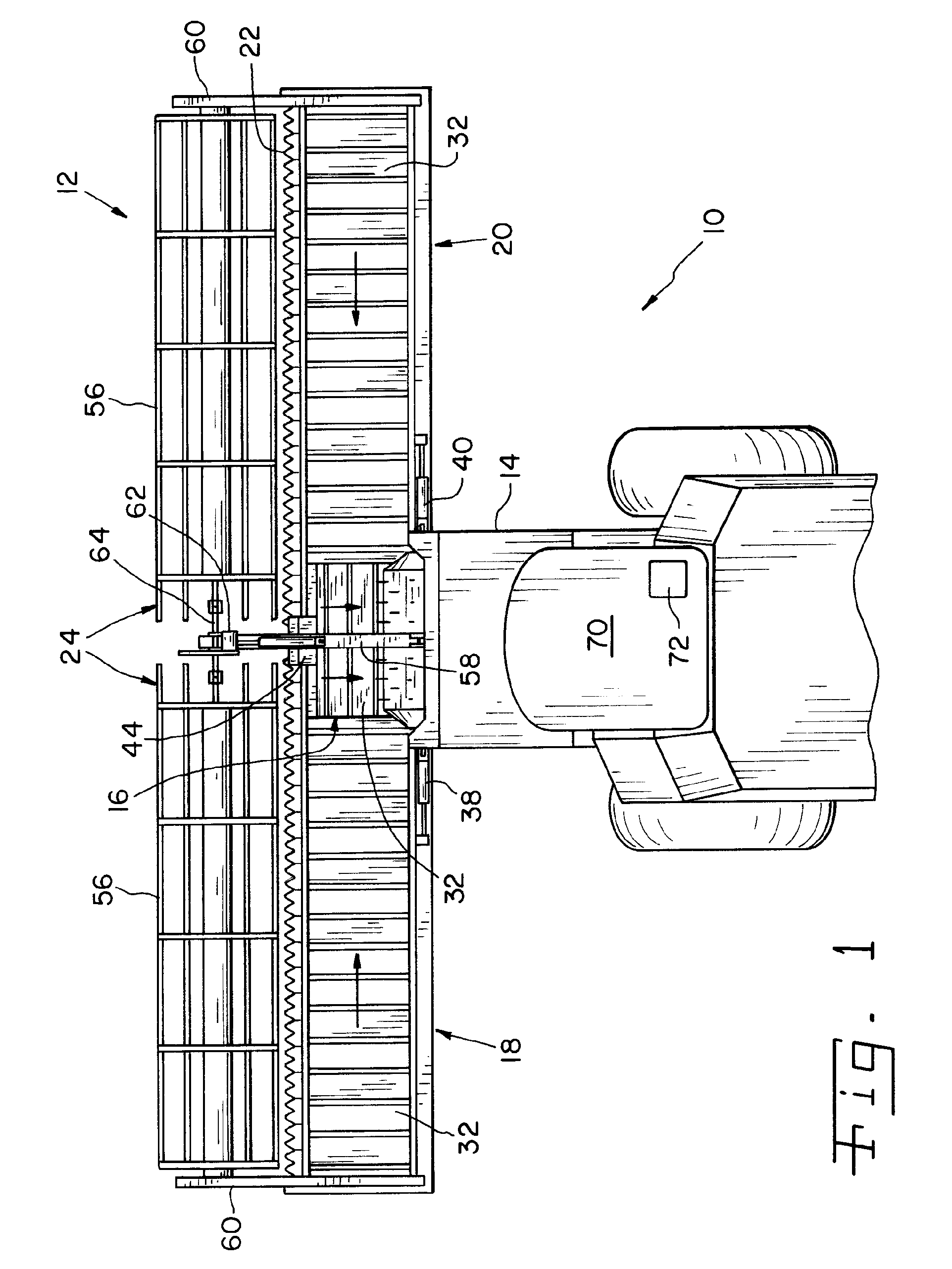 Integrated draper belt support and skid shoe in an agricultural harvesting machine