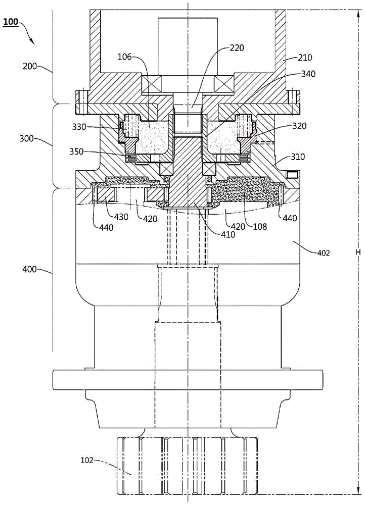 Rotary drives for construction machinery