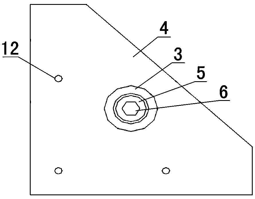 Connecting piece and splicing method for splicing wooden box units into light wooden structure platform