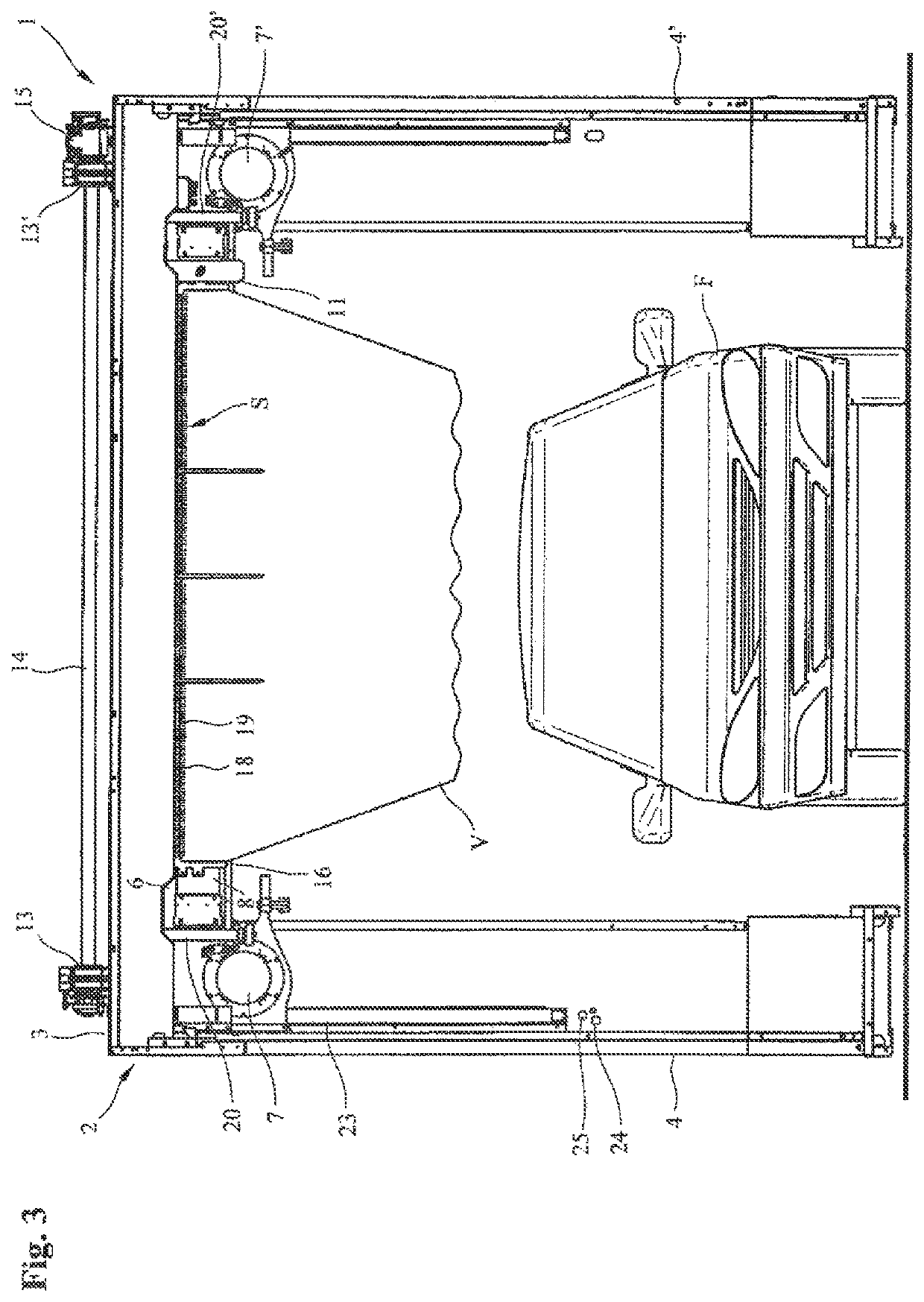 Vehicle washing system