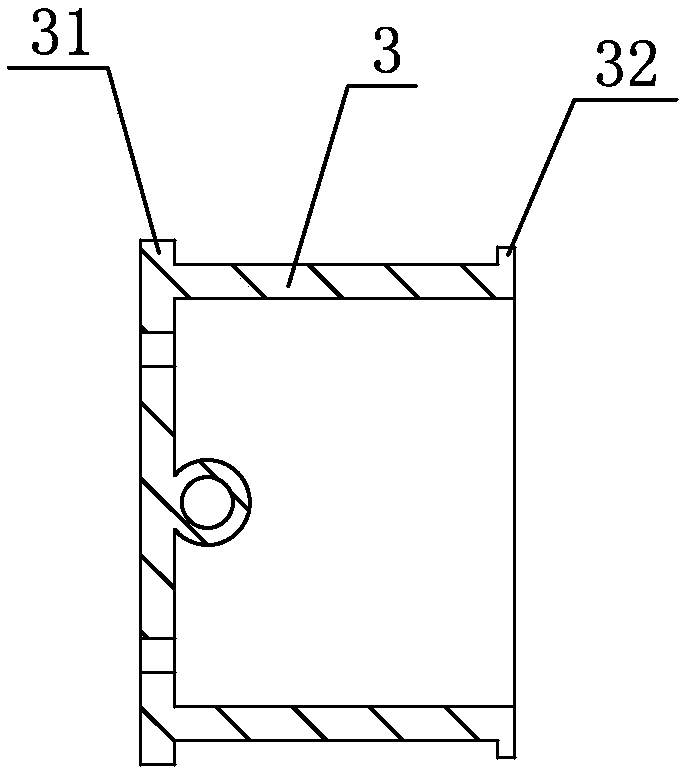 Tower type energy dissipation device for ship interception