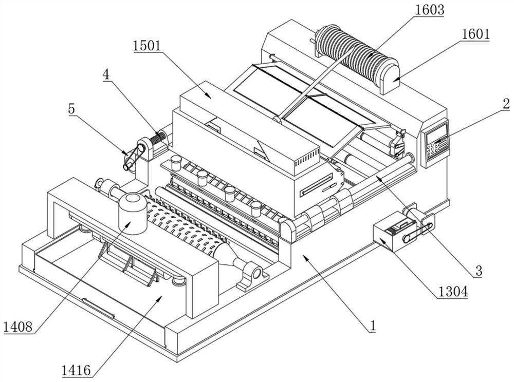 A kind of processing technology of environment-friendly wood