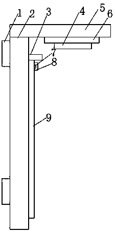 External installation device of power battery pack