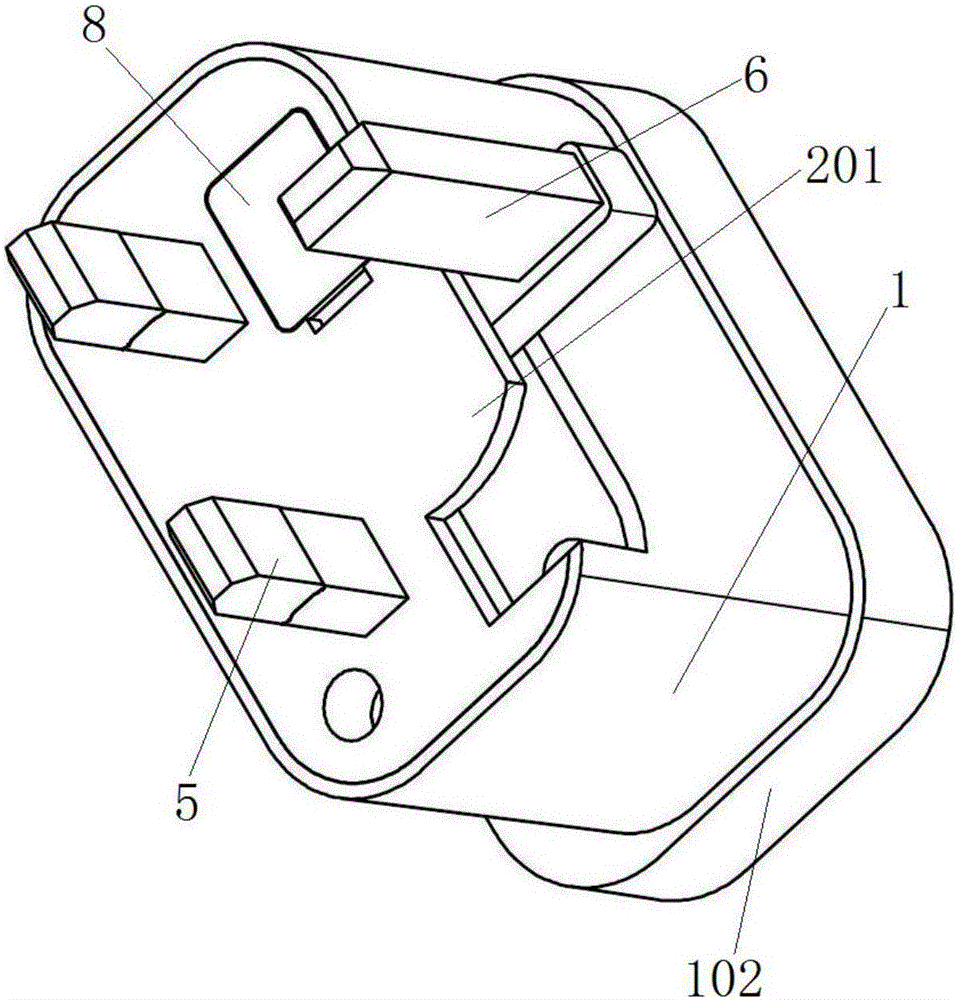 Safe and reliable national standard-to-British plug connector