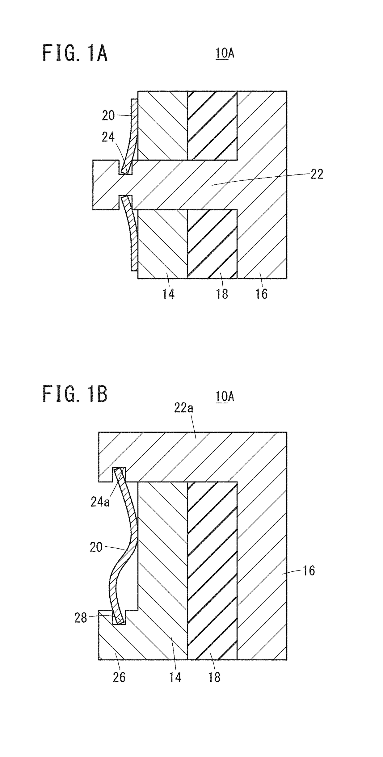 Mounting structure and cooling fan