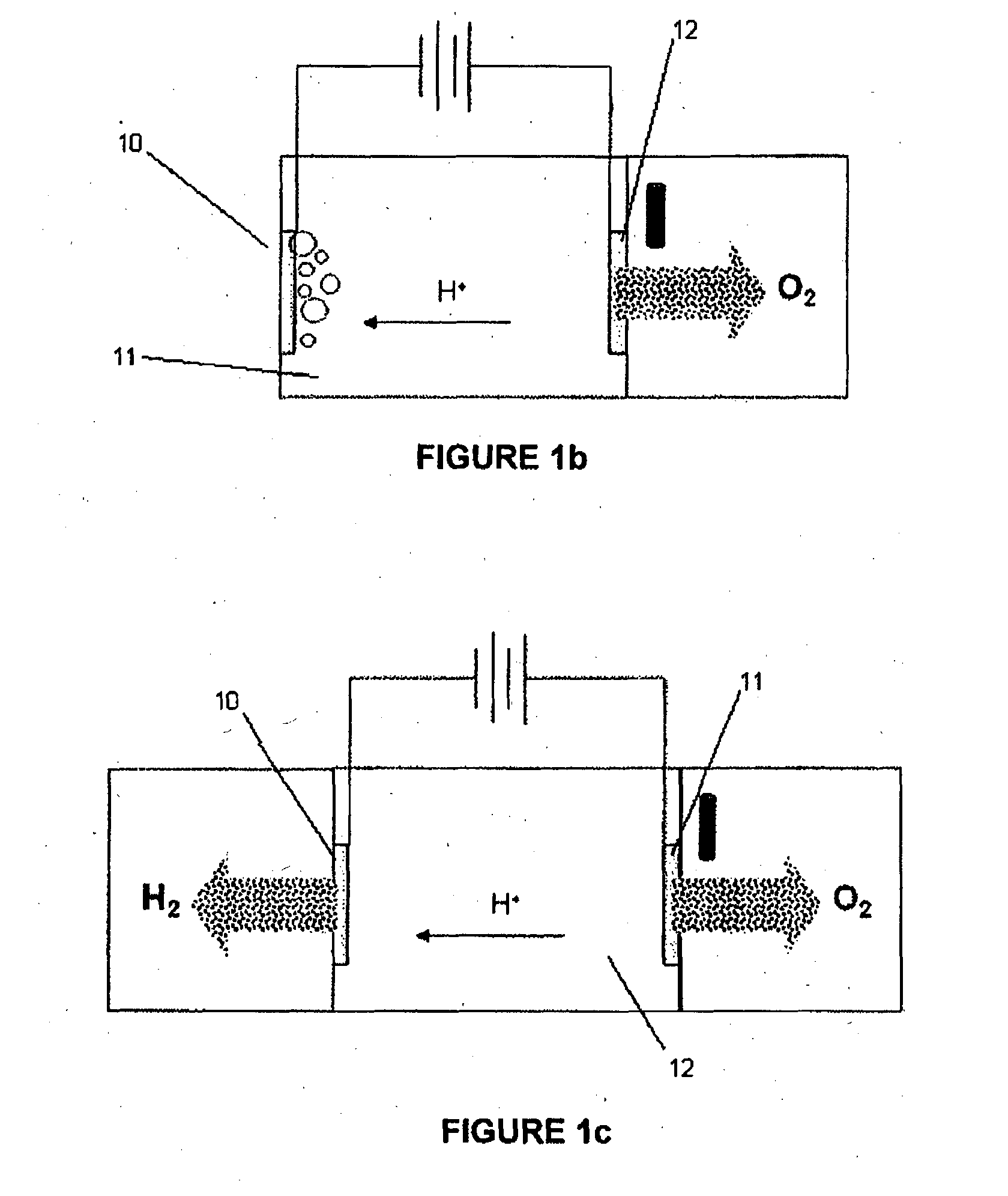 Breathable electrode and method for use in water splitting
