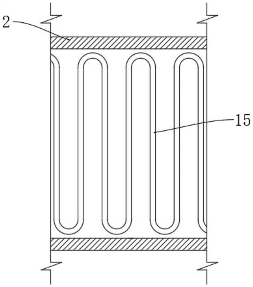 Anaerobic denitrification filter tank for sewage treatment