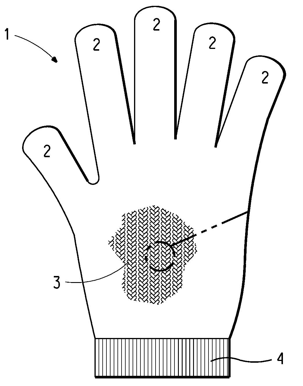 Cut-resistant gloves containing fiberglass and para-aramid