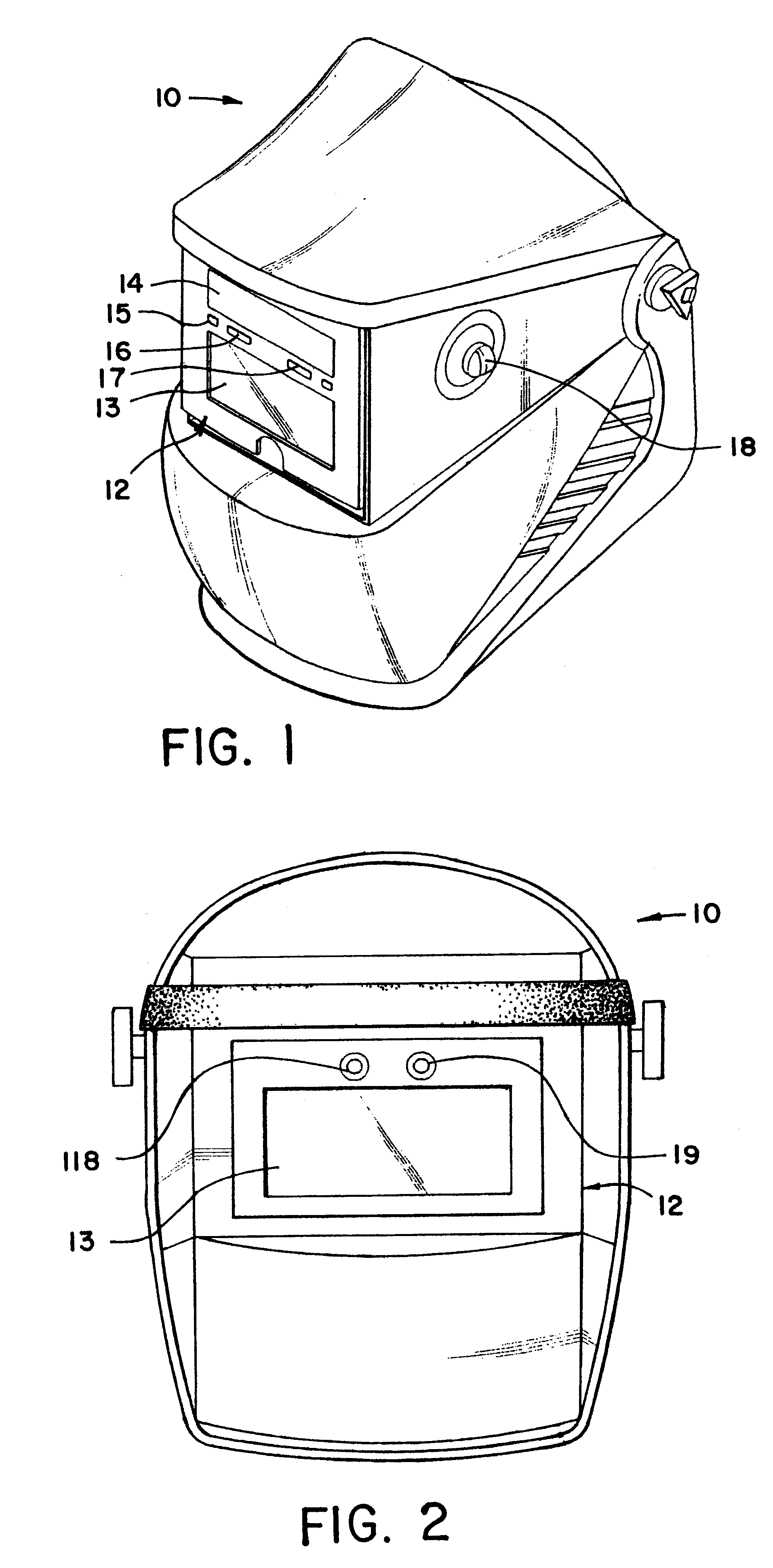 Glare shielding device of welding helmet and method of controlling the same