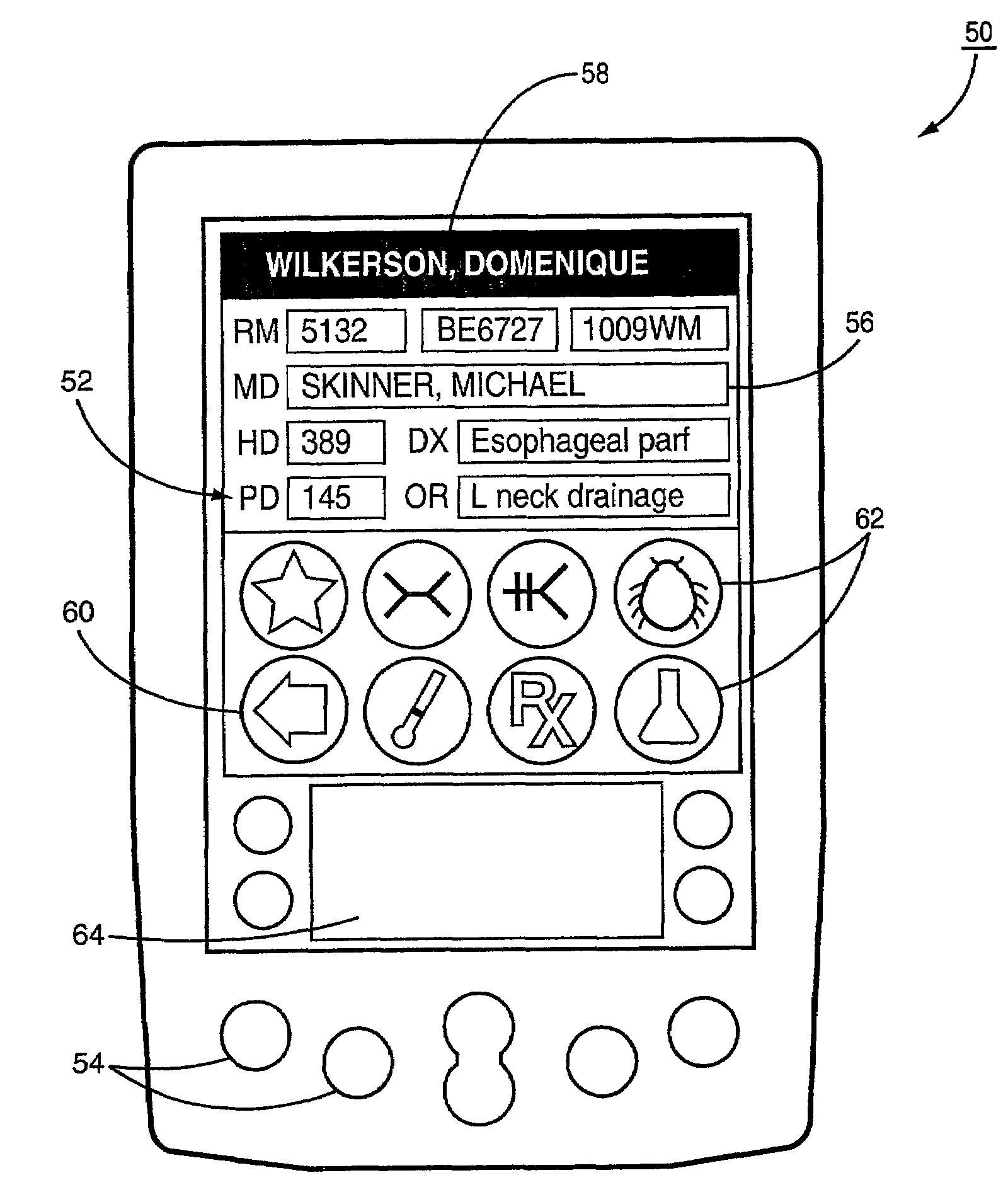Method and system for extracting medical information for presentation to medical providers on mobile terminals