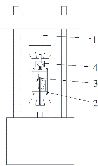 Static and dynamic bonding-slipping whole-process curve testing apparatus and testing method thereof