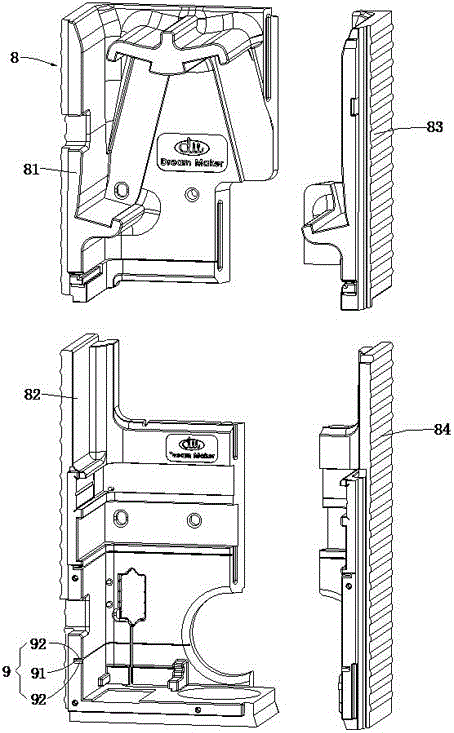 Ionization dust collection device