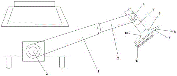 Efficient solar cell cleaning device