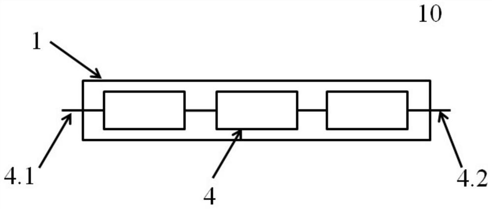 Soft package battery cell unit, corresponding manufacturing method and battery pack