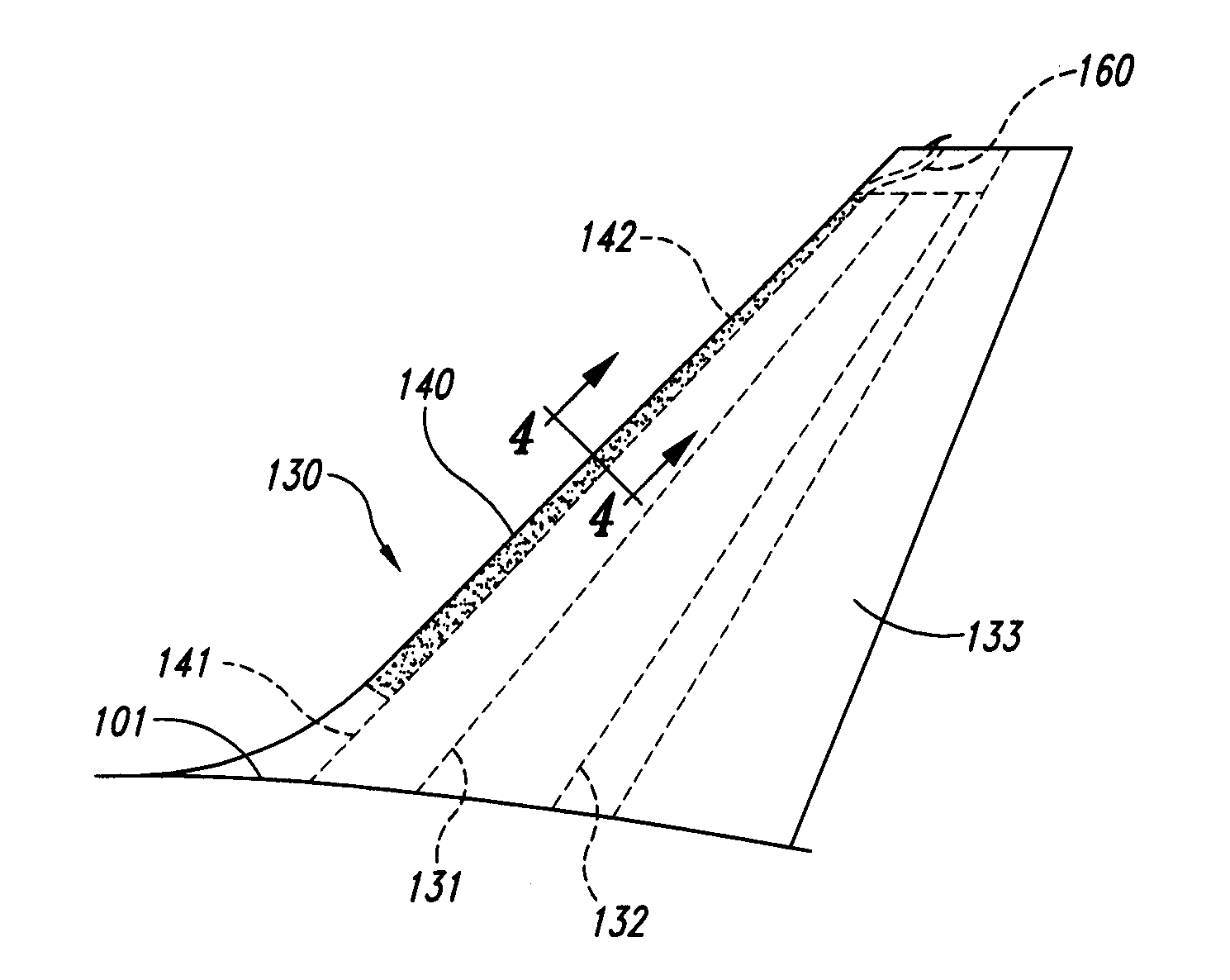 Passive removal of suction air for laminar flow control, and associated systems and methods