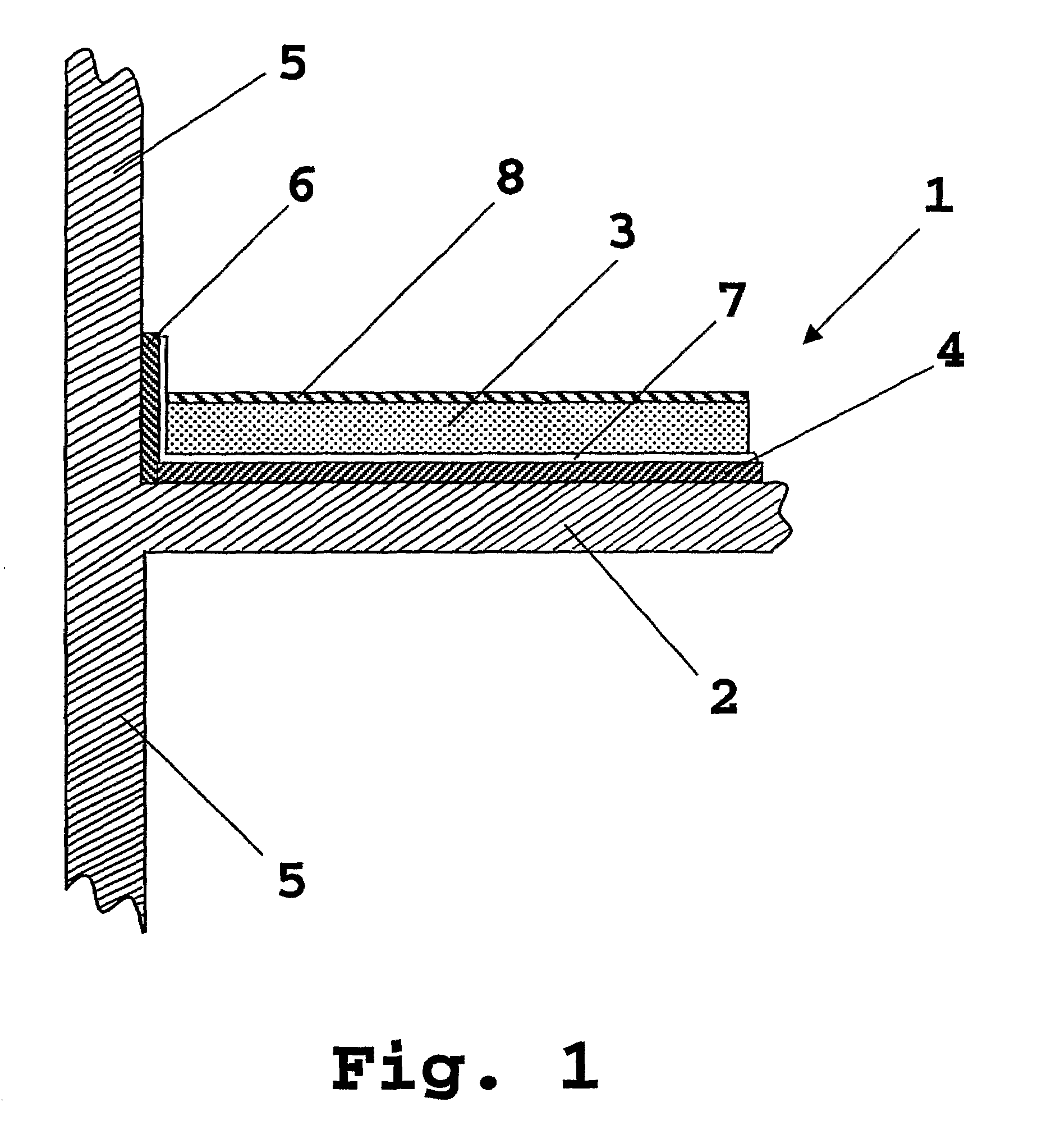 Method for making a sound-insulating load-bearing floor