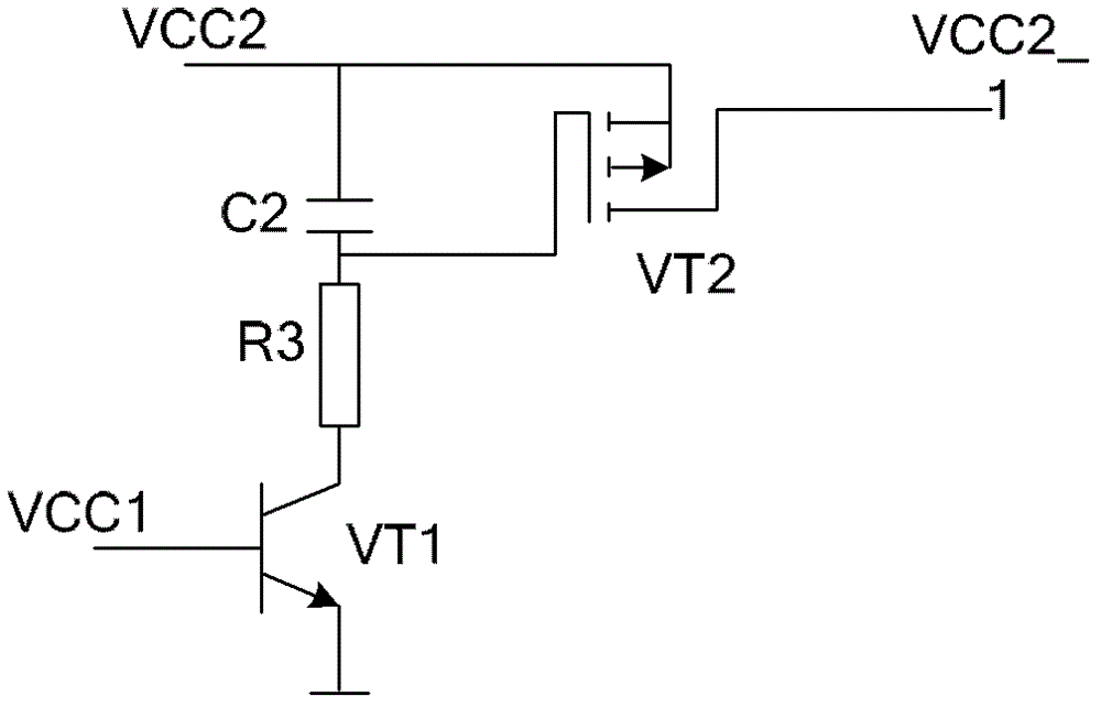 Power sequence control circuit and integrated circuit