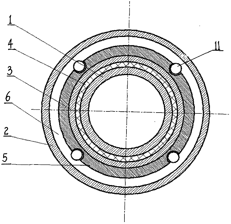 Continuous heat insulating oil pipe and manufacturing method thereof