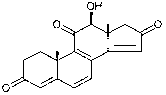 12[beta]-hydroxyandrostane-4,6,8(9),13(14)-tetraene-3,11,16-triketone and application thereof