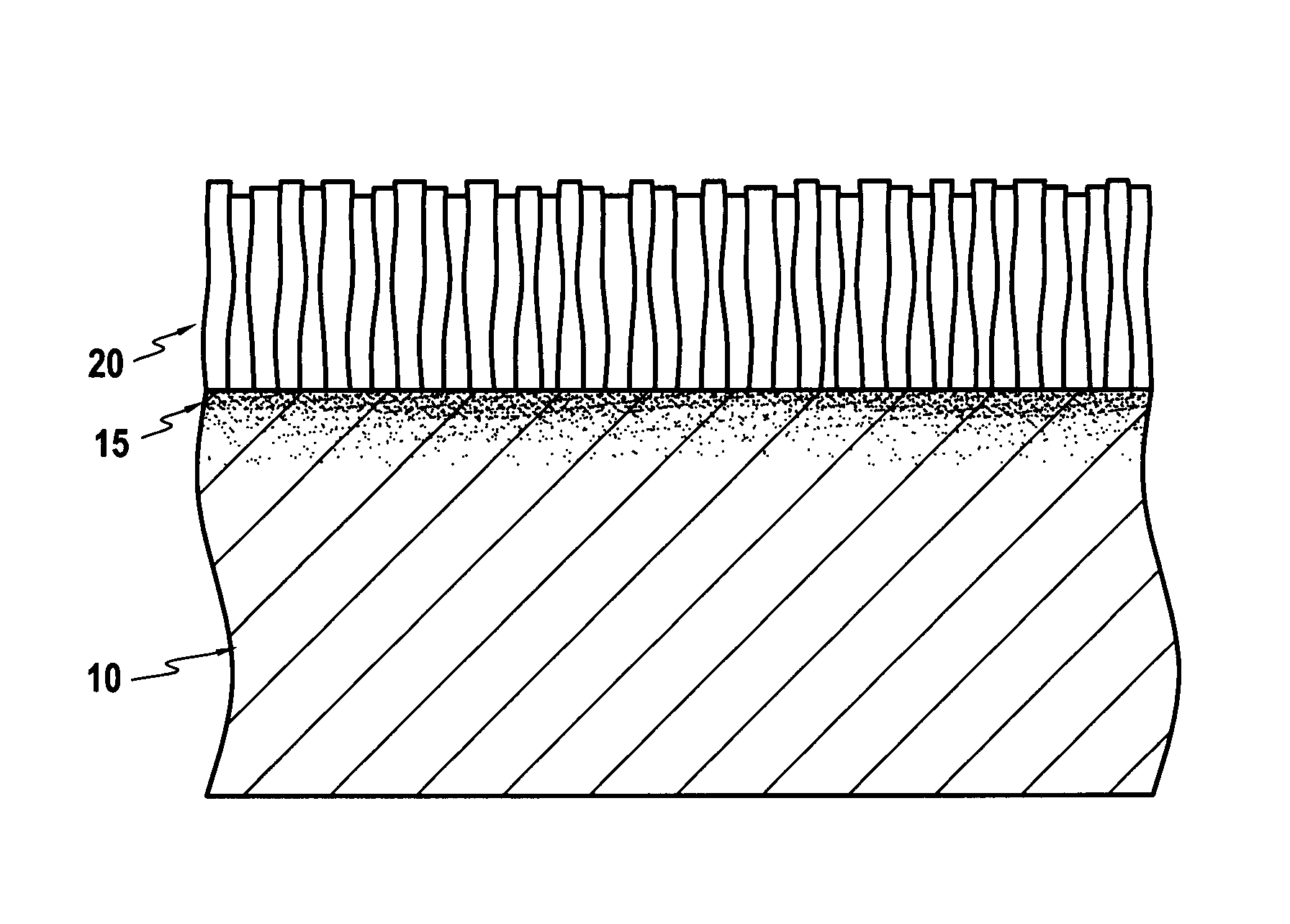 Thermal barrier deposited directly on monocrystalline superalloys