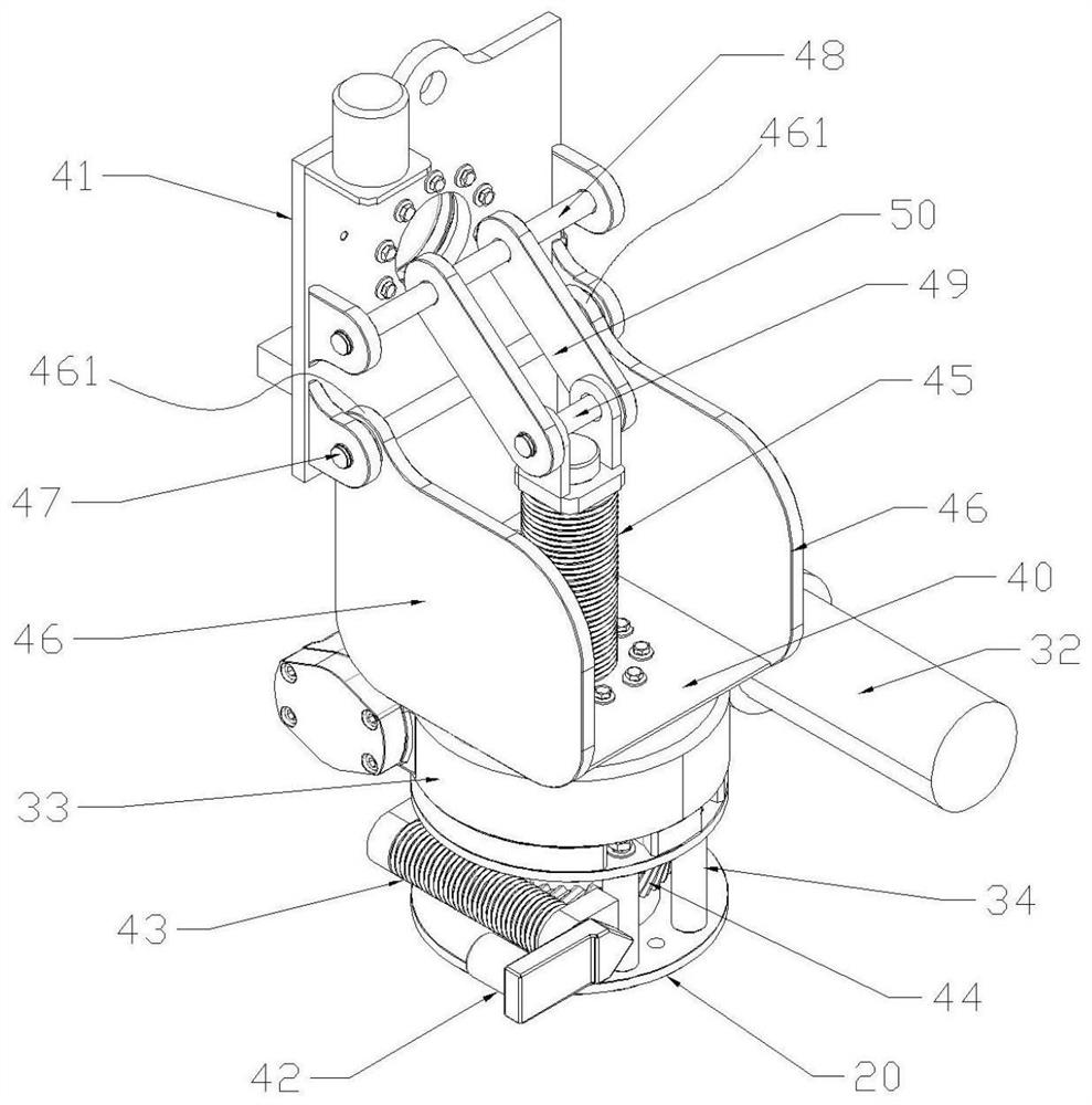 Angle adjusting device and self-danger-avoiding type sun-tracking solar power generation equipment