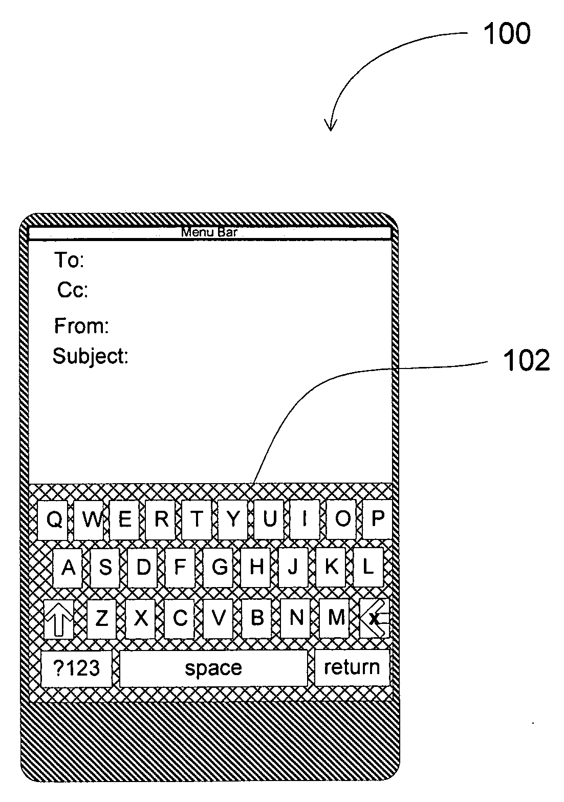 System, method and computer readable media for enabling a user to quickly identify and select a key on a touch screen keypad by easing key selection