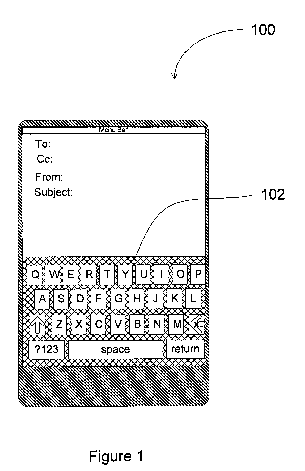 System, method and computer readable media for enabling a user to quickly identify and select a key on a touch screen keypad by easing key selection