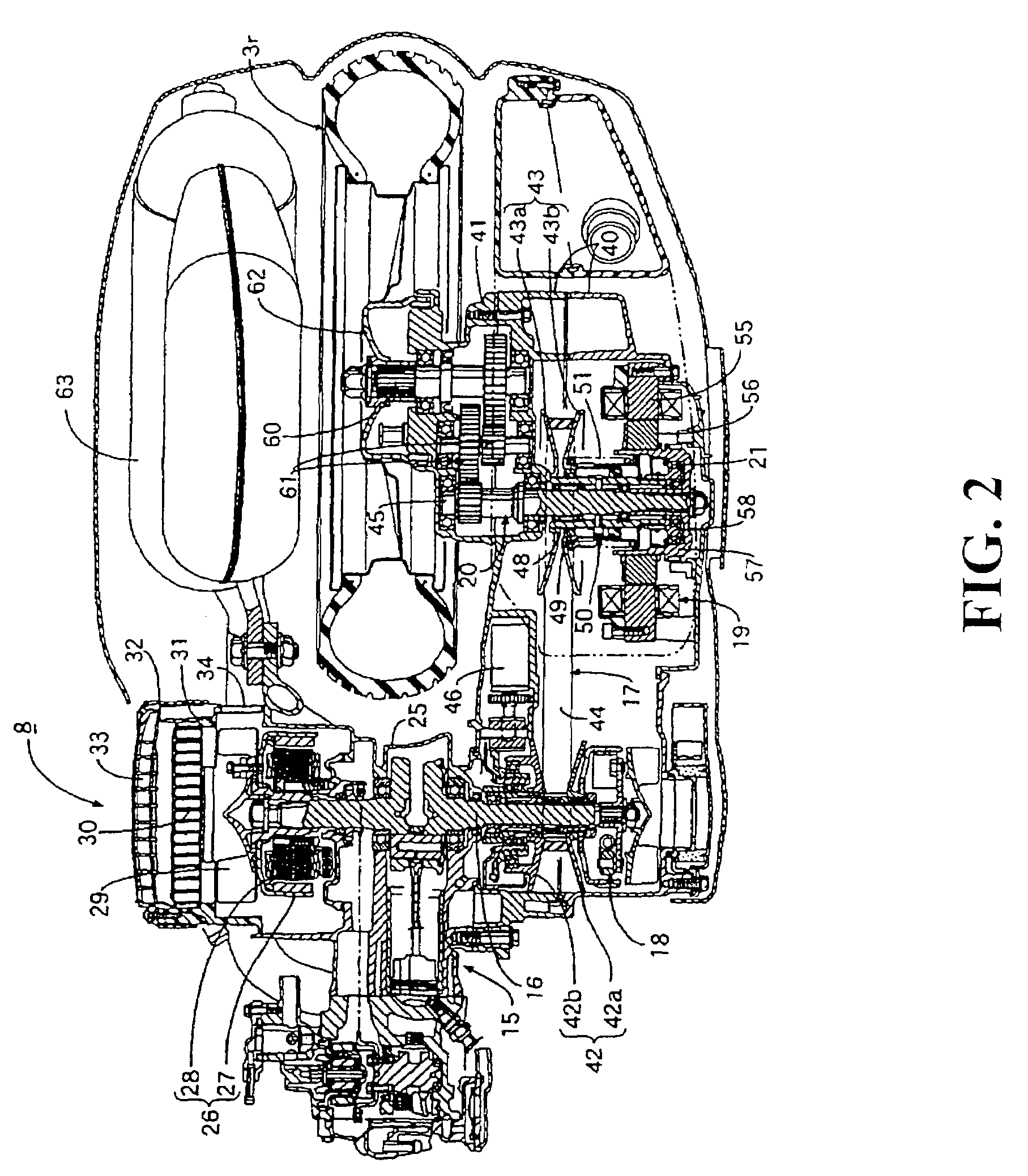 Control mechanism and display for hybrid vehicle