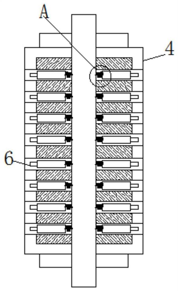 An anti-winding device with a carbon fiber cutting tool for an unmanned ship propeller